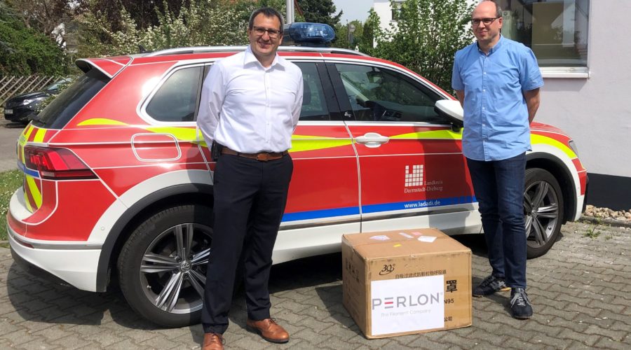 Perlon Provides Fire Service with Protective Masks