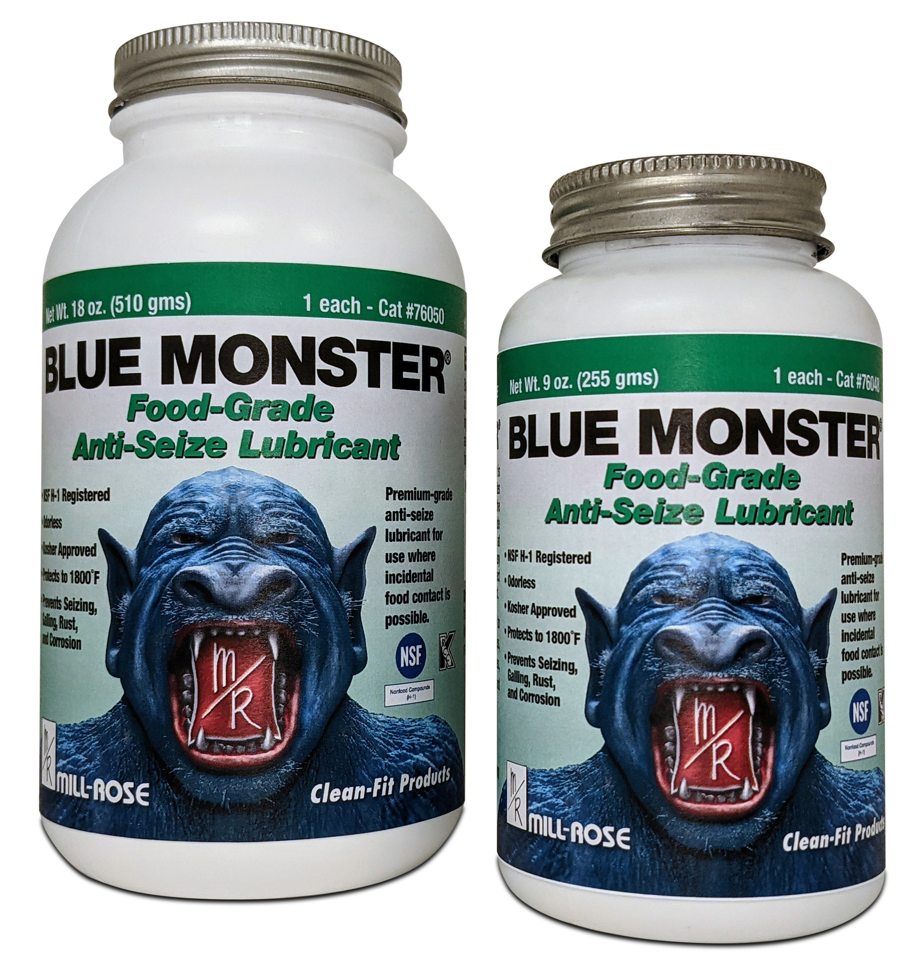 MillRose Introduces Blue Monster® Foodgrade AntiSeize Lubricant