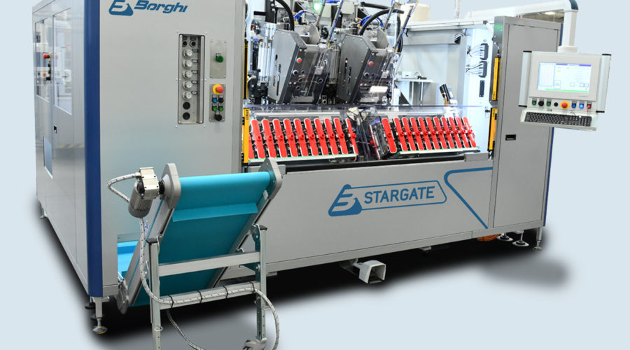 Borghi Unveils STARGATE: A Game-Changing Vertical Tufting Machine