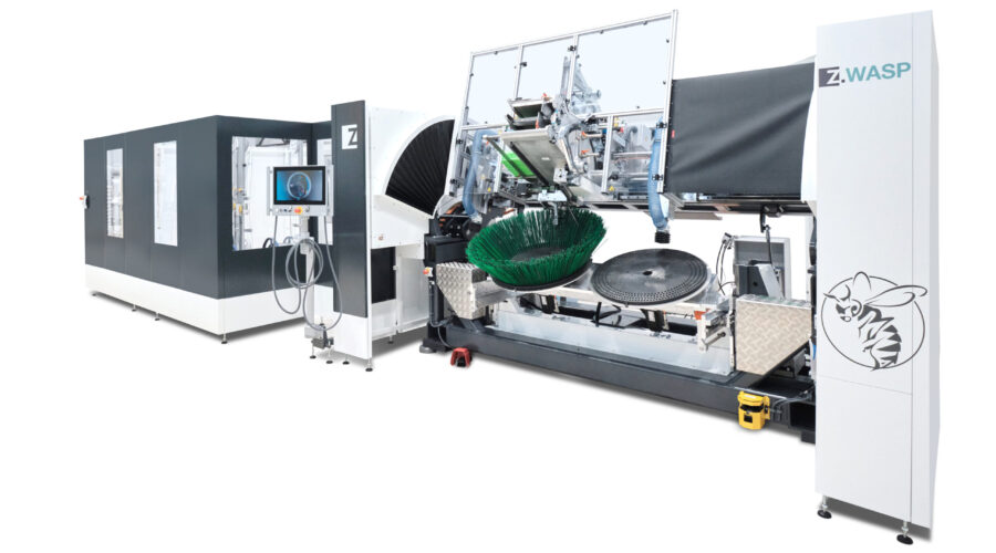 Z.WASP: Double Output for Industrial Large Brushes