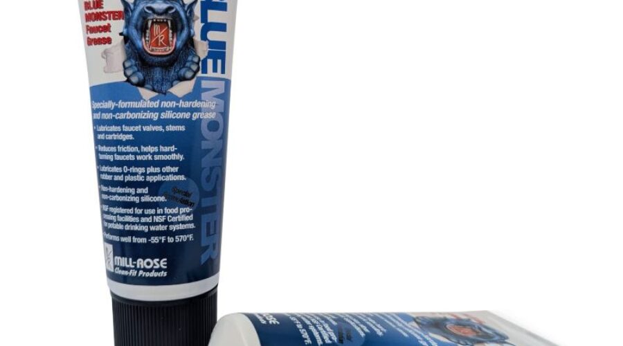 Clean-Fit Products Introduces Blue Monster Faucet Grease